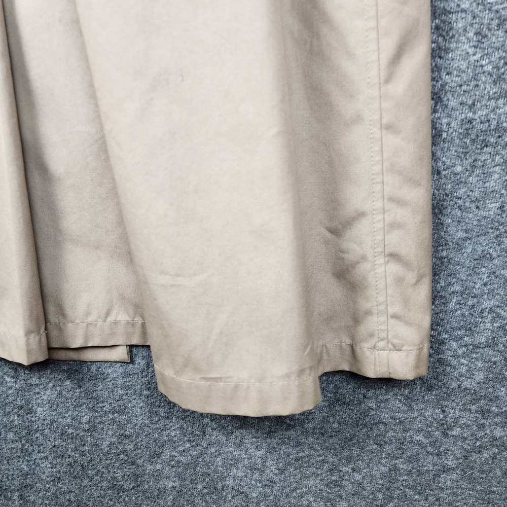 Unbranded Trench Coat Women Size L Beige Longline Hooded Belted Classic Jacket - Picture 5 of 15